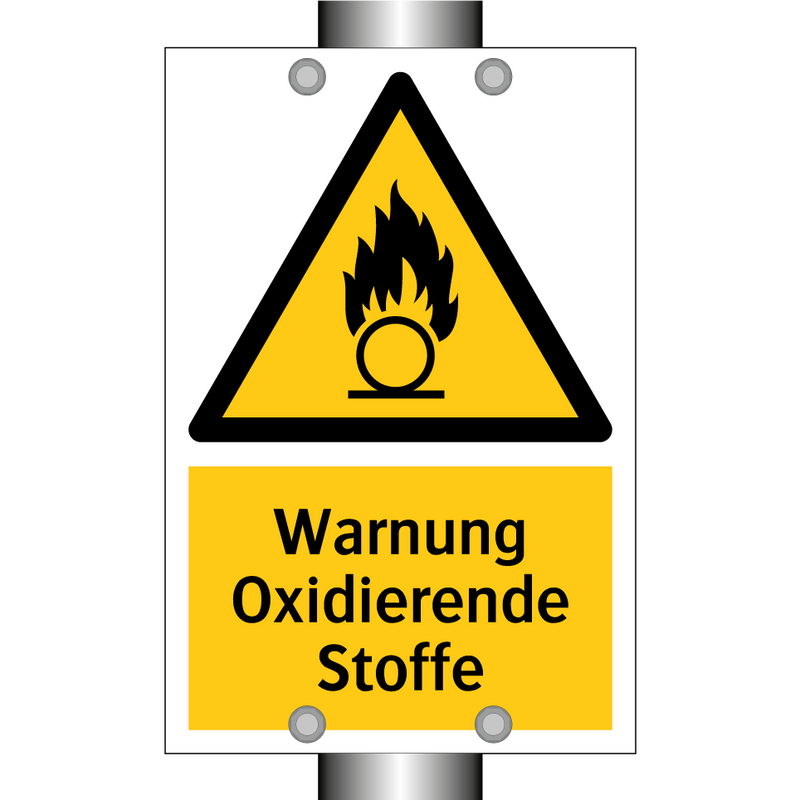 Warnung Oxidierende Stoffe