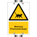 Warnung Prozessionsraupe