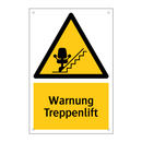 Warnung Treppenlift