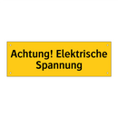 Achtung! Elektrische Spannung