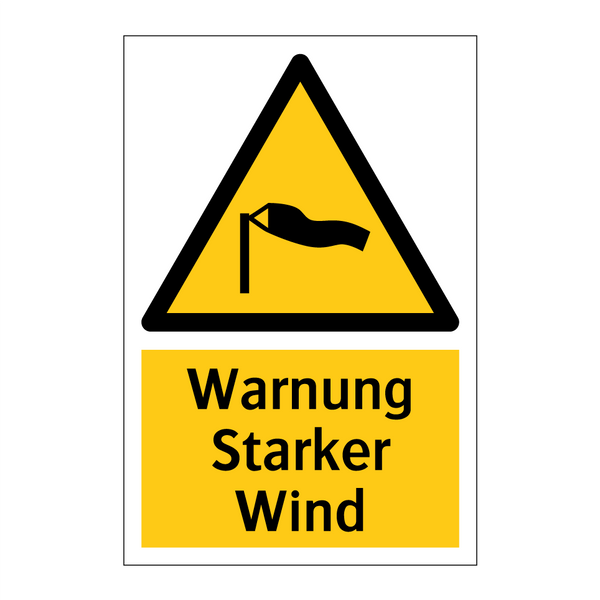 Warnung Starker Wind