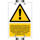 Warnung Dieses Grundstück ist mit Anti-Kletterfarbe ausgestattet. Es wird keine Verantwortung für Schäden an Gegenständen oder Personen übernommen, die mit diesen Mitteln in Kontakt gekommen sind.