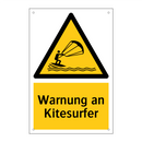Warnung an Kitesurfer