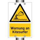 Warnung an Kitesurfer