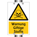 Warnung Giftige Stoffe