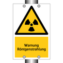 Warnung Röntgenstrahlung