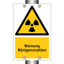 Warnung Röntgenstrahlen
