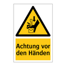 Achtung vor den Händen
