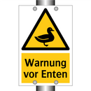Warnung vor Enten