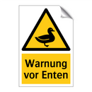 Warnung vor Enten