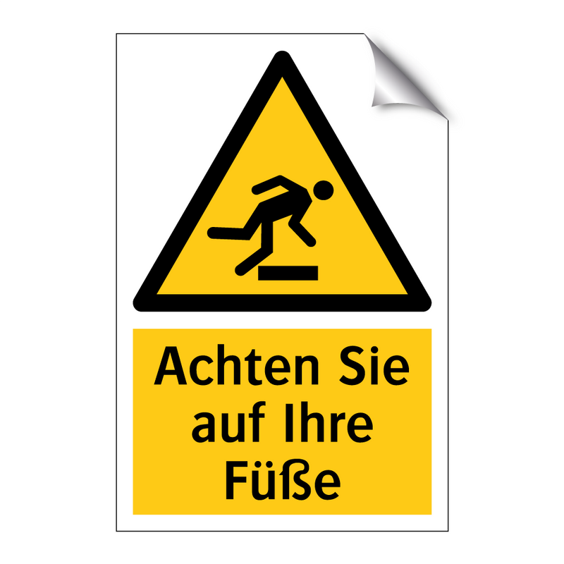 Achten Sie auf Ihre Füße