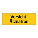 Vorsicht! Ätznatron