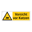 Vorsicht vor Katzen