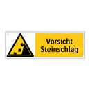Vorsicht Steinschlag