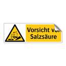 Vorsicht vor Salzsäure