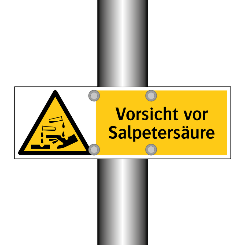 Vorsicht vor Salpetersäure