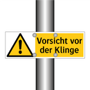 Vorsicht vor der Klinge