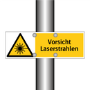 Vorsicht Laserstrahlen