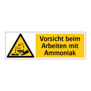 Vorsicht beim Arbeiten mit Ammoniak