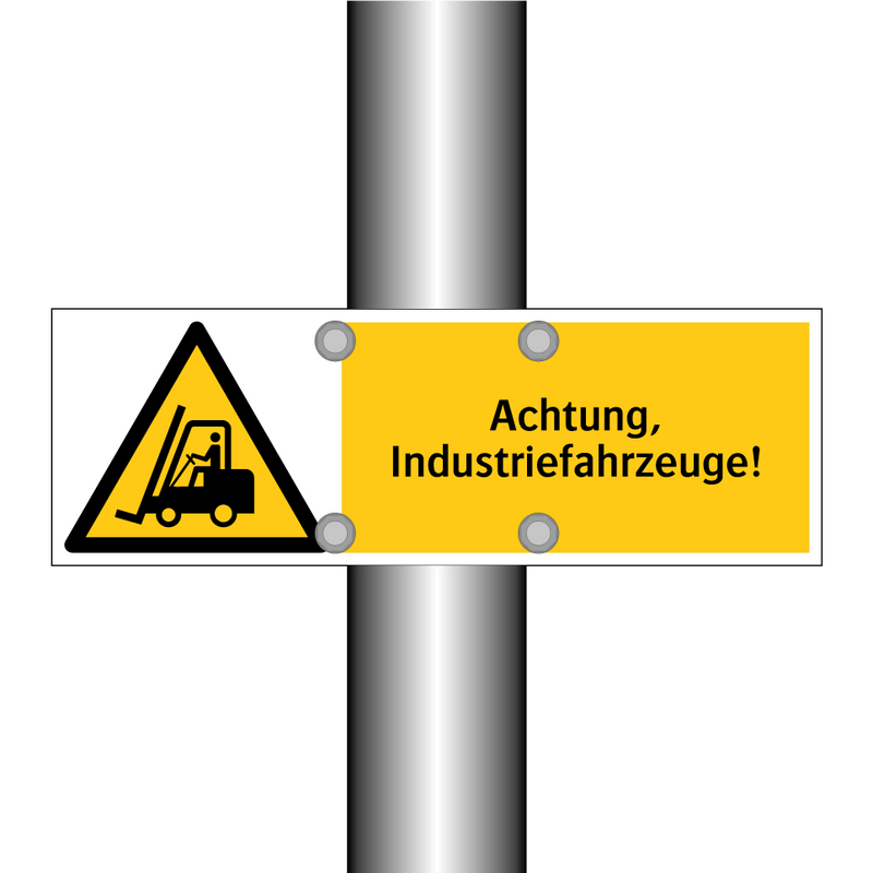 Achtung, Industriefahrzeuge!