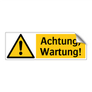 Achtung, Wartung!