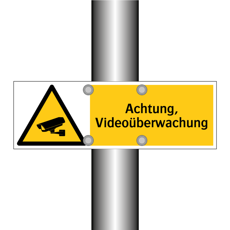 Achtung, Videoüberwachung