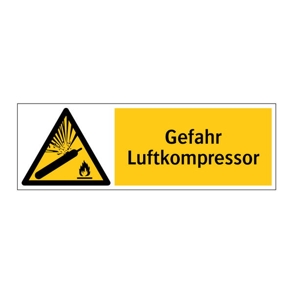 Gefahr Luftkompressor