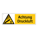 Achtung Druckluft