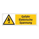Gefahr Elektrische Spannung