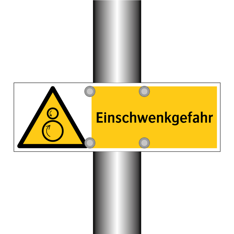 Einschwenkgefahr