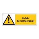 Gefahr Fernsteuergerät