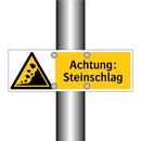 Achtung: Steinschlag