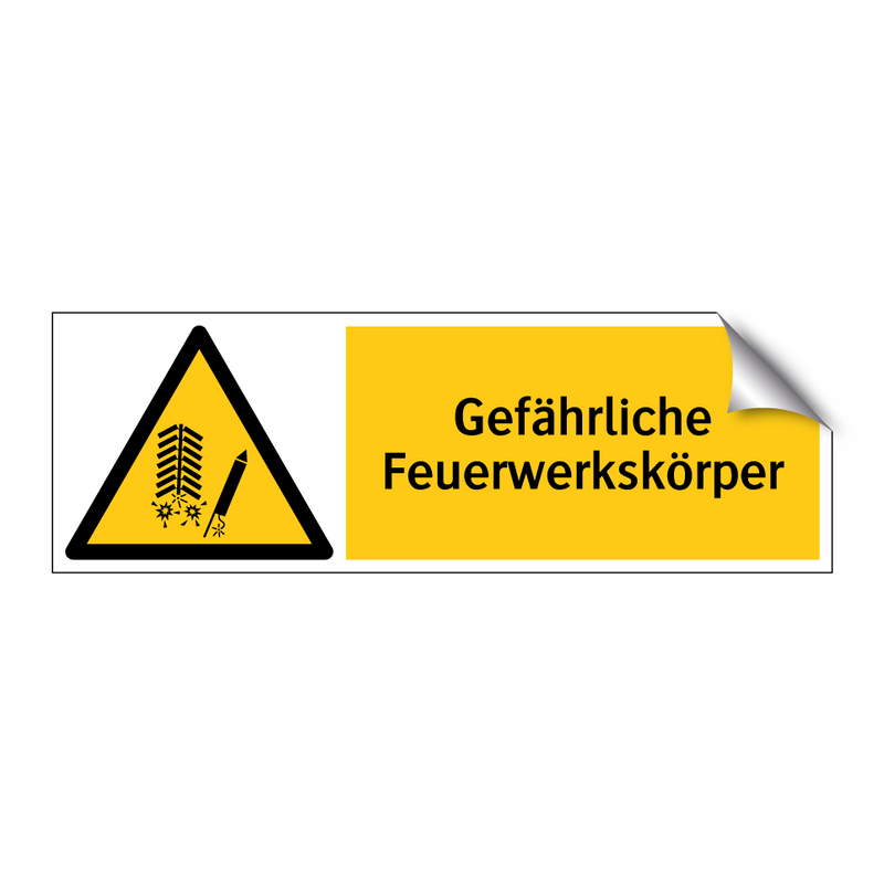 Gefährliche Feuerwerkskörper