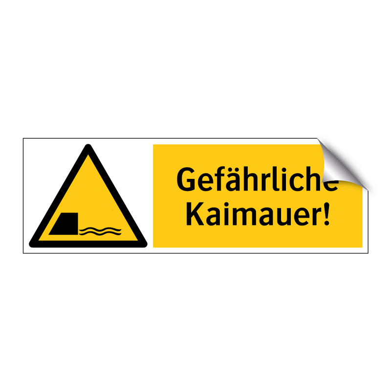 Gefährliche Kaimauer!