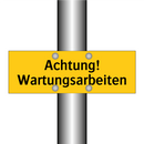 Achtung! Wartungsarbeiten
