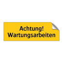Achtung! Wartungsarbeiten