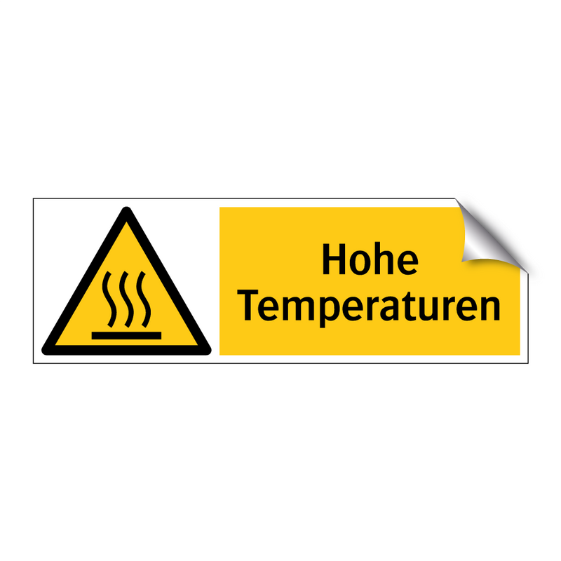 Hohe Temperaturen