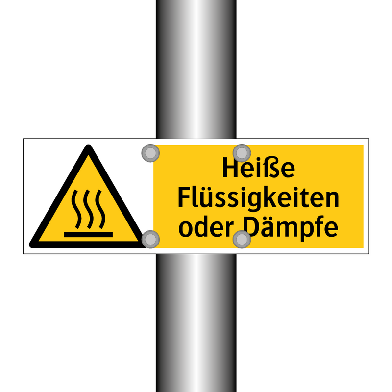 Heiße Flüssigkeiten oder Dämpfe