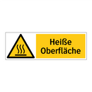 Heiße Oberfläche
