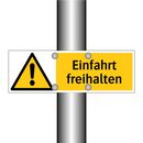 Einfahrt freihalten