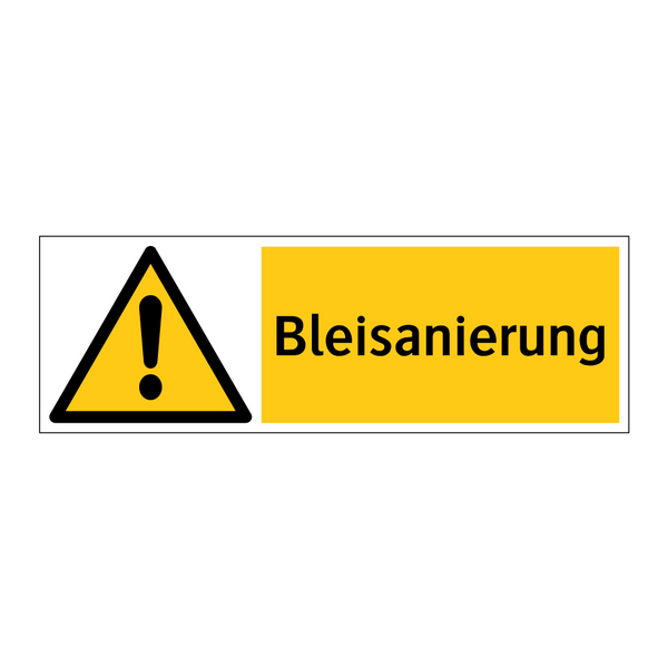 Bleisanierung