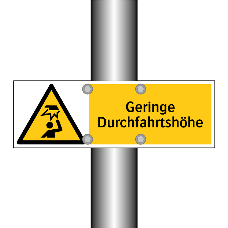 Geringe Durchfahrtshöhe