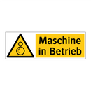 Maschine in Betrieb
