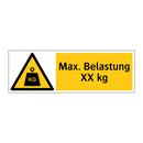 Max. Belastung XX kg