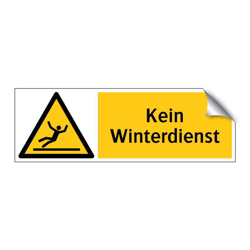 Kein Winterdienst