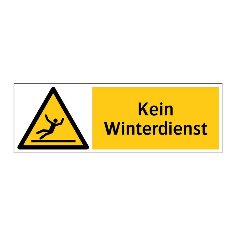 Kein Winterdienst