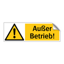 Außer Betrieb!
