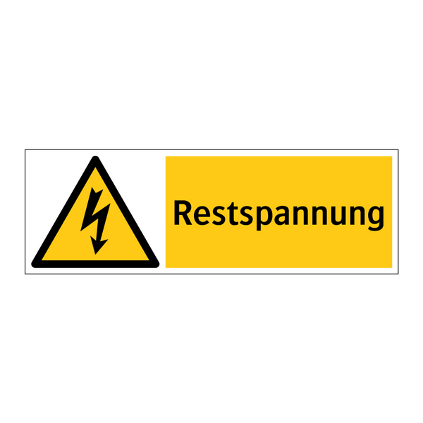 Restspannung