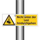 Nicht unter der Last hindurchgehen