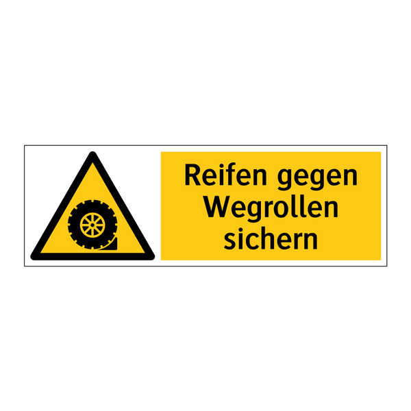 Reifen gegen Wegrollen sichern